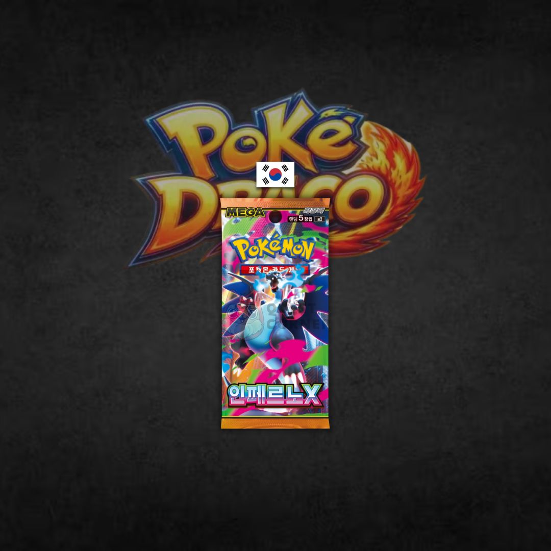 Booster Pokémon M2 Mega Inferno X coréen Poké-Draco