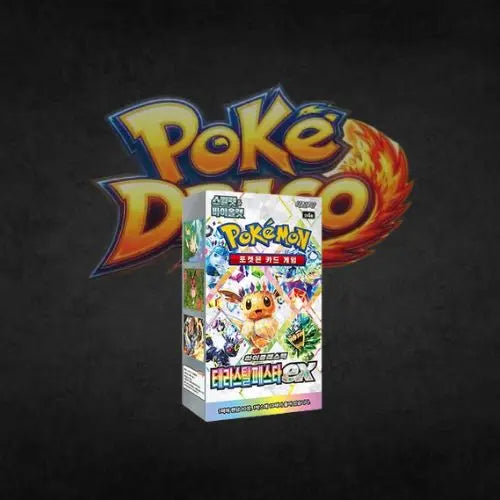 Display Pokémon Evolution prismatique sv8a Terastal Festival coréenne Poké-Draco