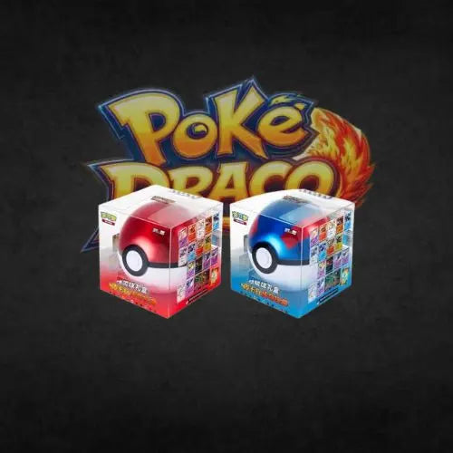 Pack Duo Pokéball Pokémon Rouge & Bleue – Coffrets Collector Édition Chinoise Celebration Poké-Draco